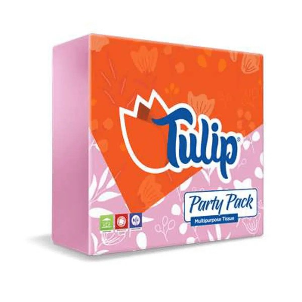ROSE PETAL TULIP PARTY PACK PINK 250`S